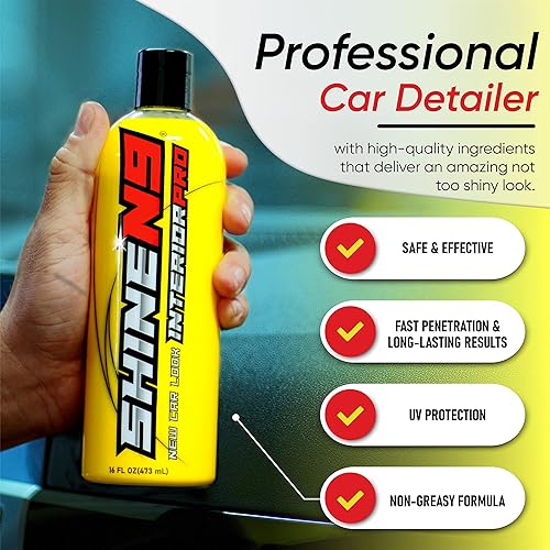 Miniatura 5 de Car Look Interior Pro – Detallador profesional de interiores y protector para cuero, vinilo, goma, plástico y más – condiciones y restauraciones –