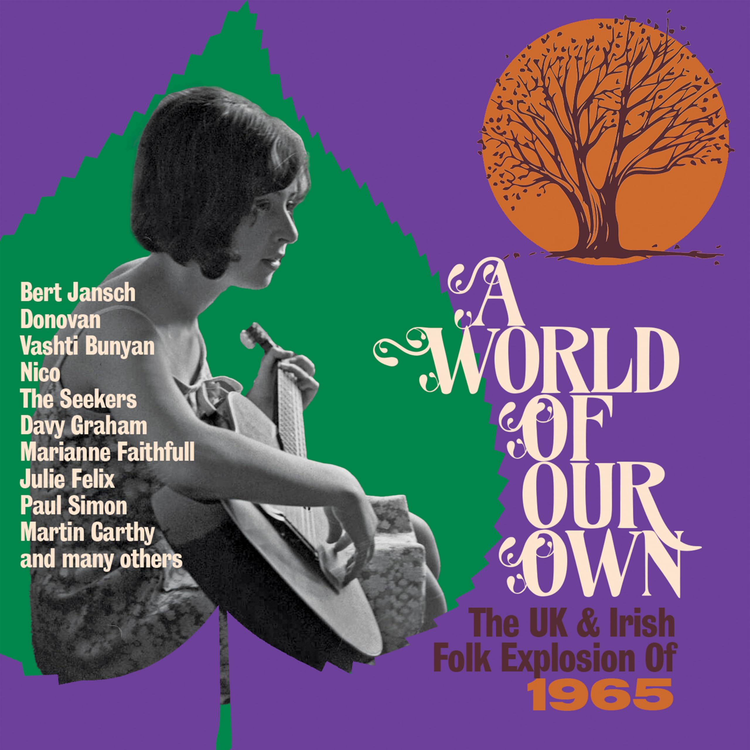 VARIOUS - World Of Our Own: The UK & Irish Folk Explosion Of 1965 - unmixed 3xCD