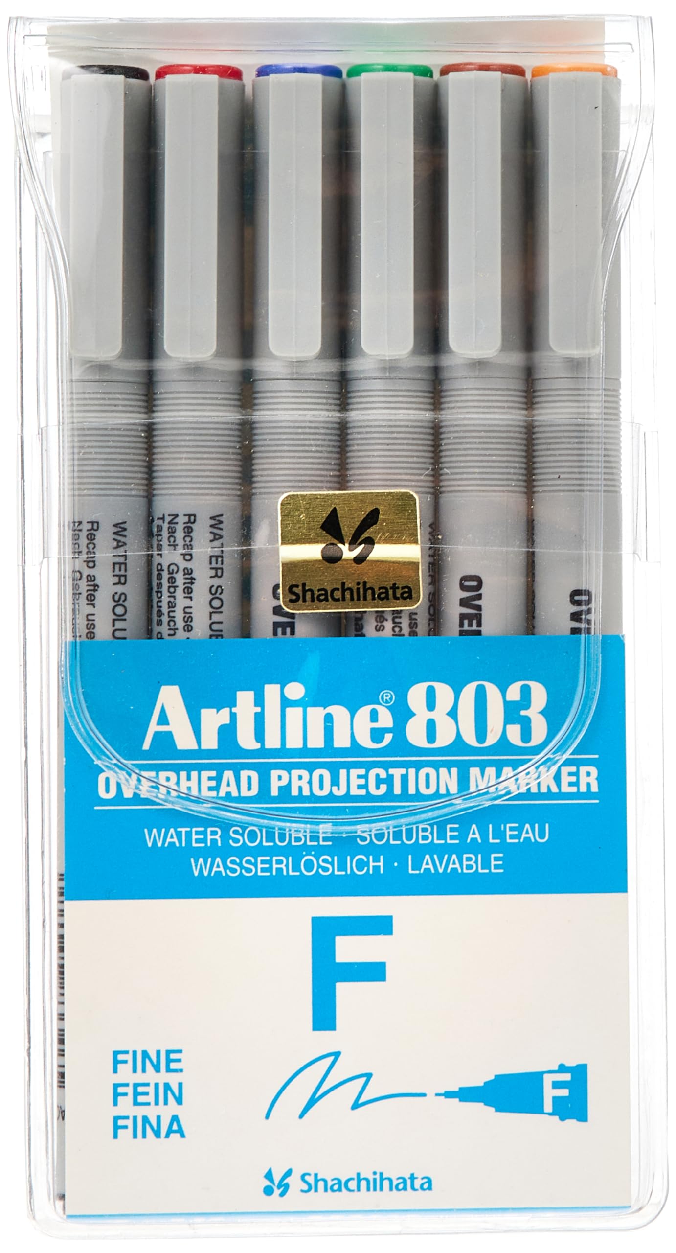 ARTLINEOhp Marker, 803 Non-Permanent - ARMK803/6W