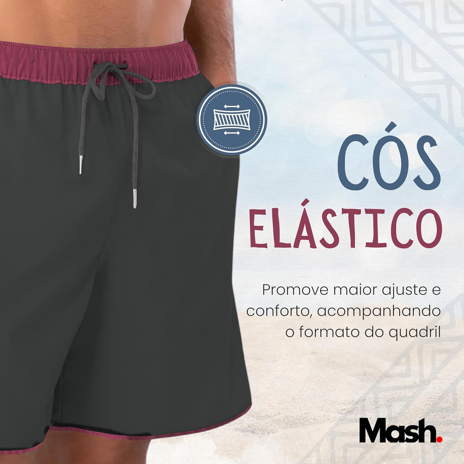 Short Praia Masculino Mash Mescla Bermuda Lisa UV 50+ Verão Mauricinho em promoção! Veja a oferta e mais achadinhos de Shorts & Bermudas 5 Hoje é o melhor dia para comprar Short Praia Masculino Mash Mescla Bermuda Lisa UV 50+ Verão Mauricinho com aquele preço maroto! Promoção! Aproveite a oferta! 5