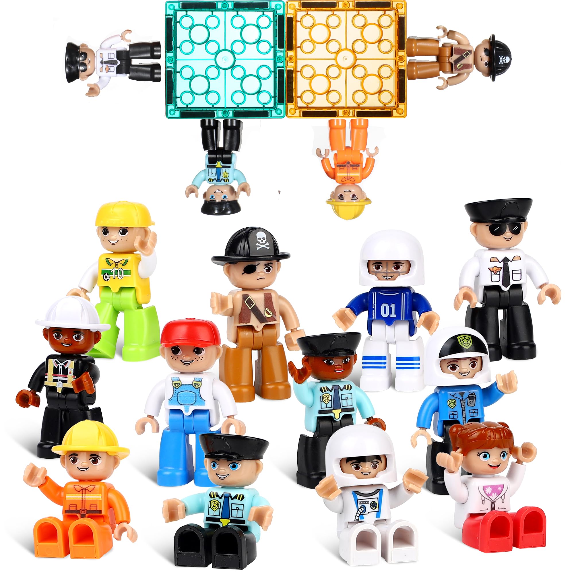 Amazon.com: Mruikeny Large Magnetic Figures, 3 Inches Community