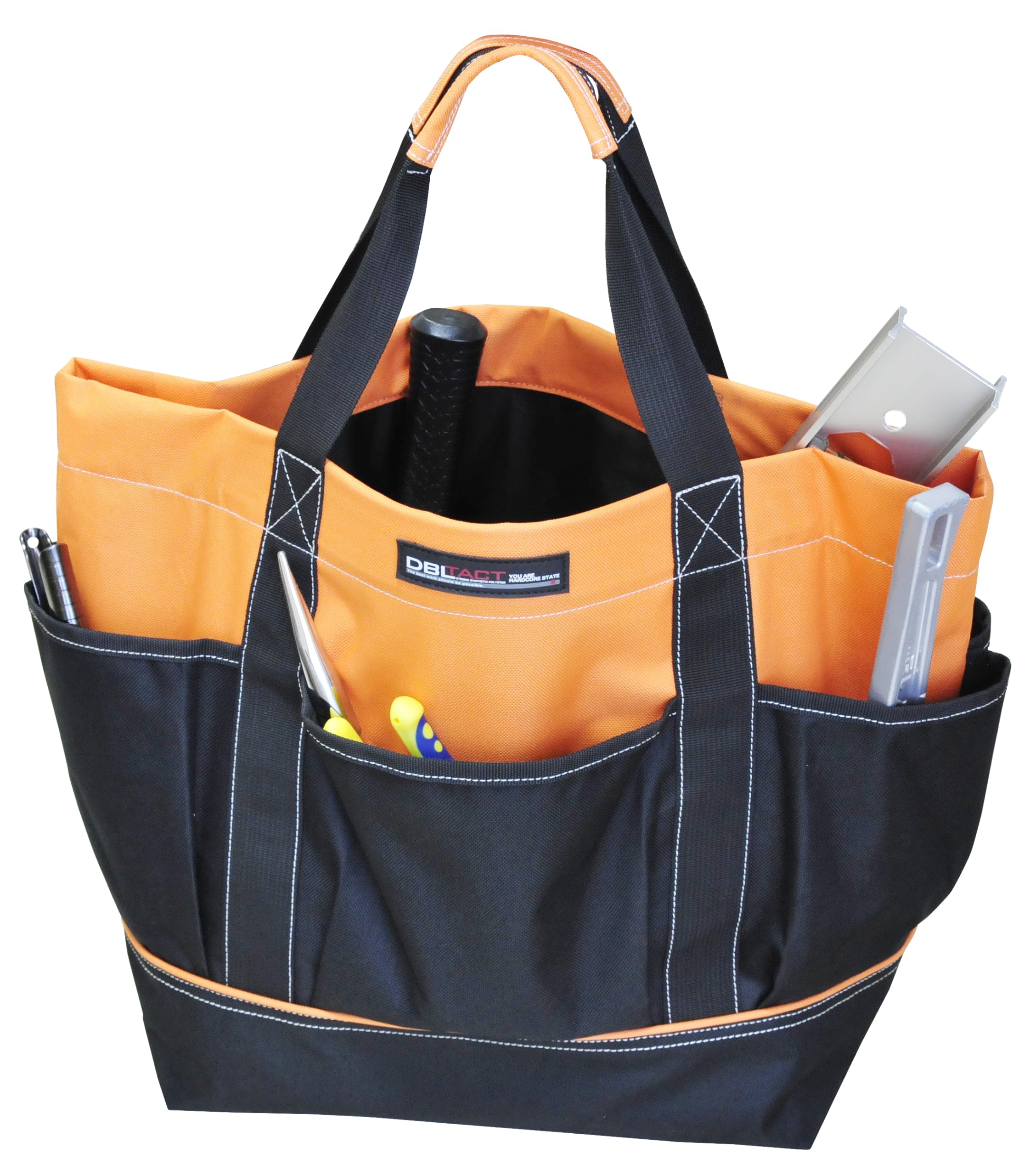 Amazon | 三共コーポレーション DBLTACT ワークトートバッグ オレンジ