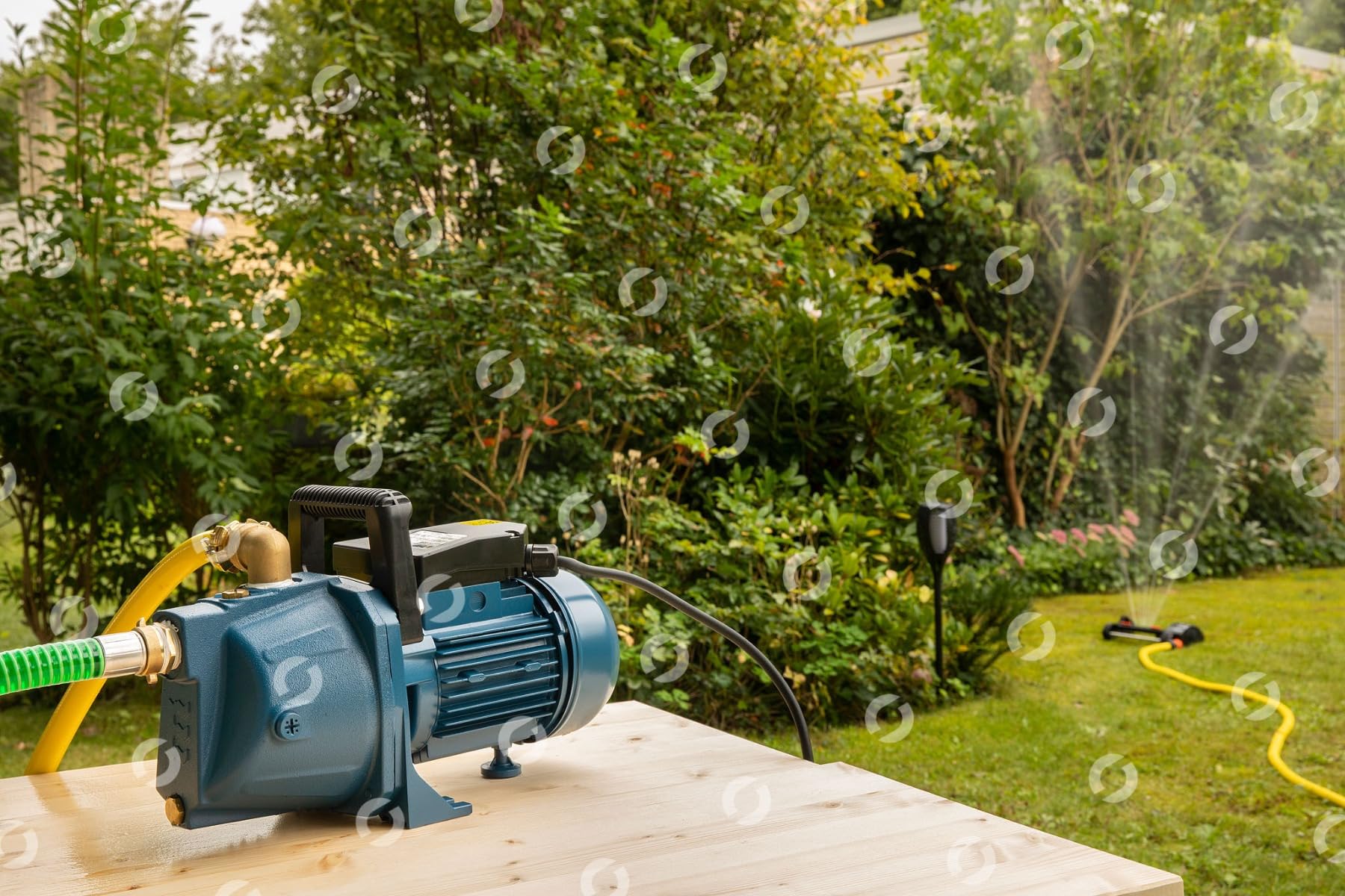 JPV 800 - Bomba de Chorro de jardín (800 W, 3,600 l/h, 4 Bar)