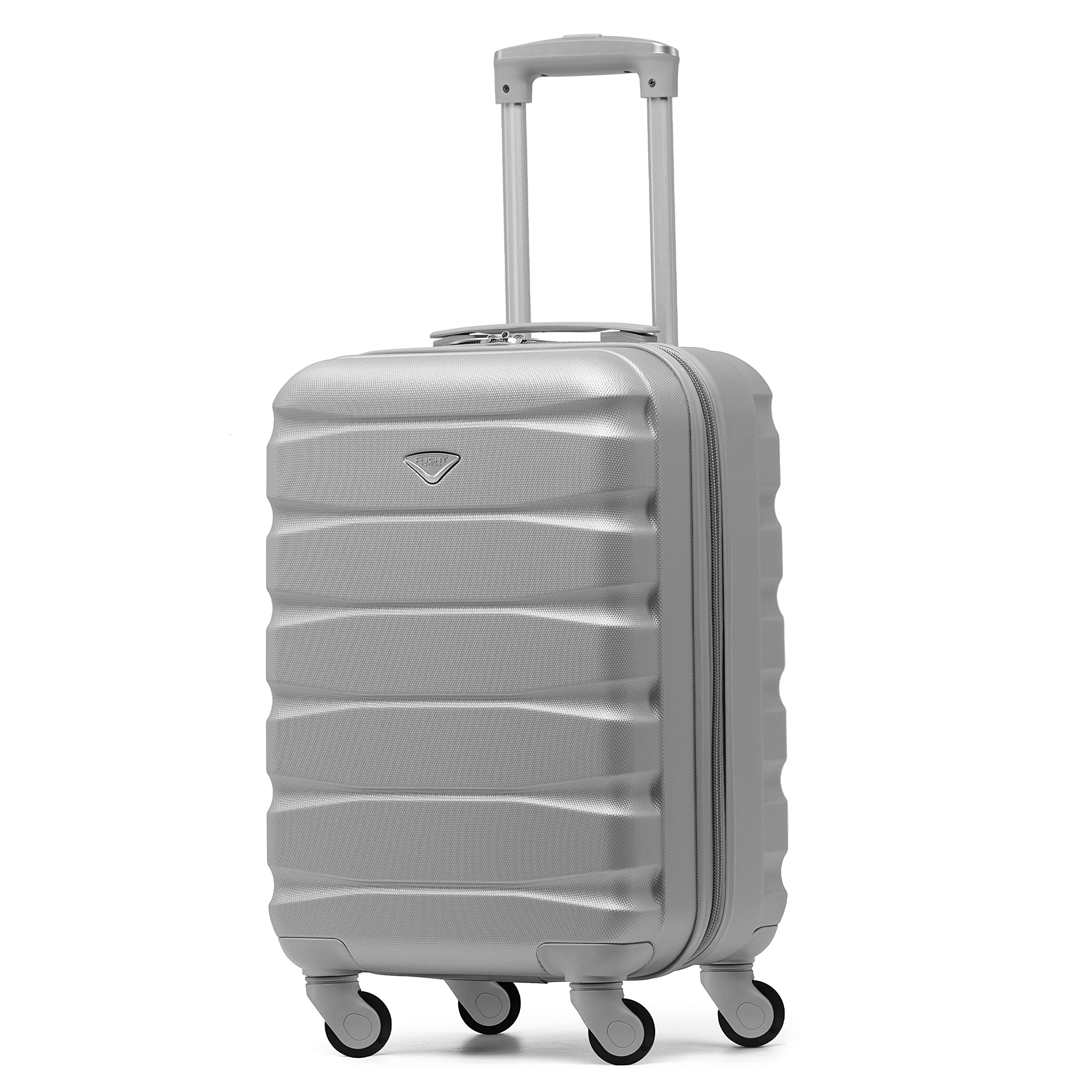 Flight Knight 56x45x25 EasyJet Cabin Bag, Jet2, British Airways Suitcase - Lightweight Small Durable 4-Wheel Cabin Case, Maximum Carry-On Size, ABS Hard Shell, 10kg Hand Luggage Bag- 56 x 45 x 25 — view 132