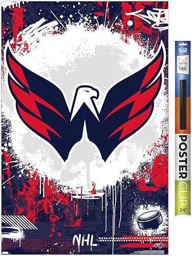 Miniatura 8 de Trends International NHL Washington Capitals - Maximalist Logo 23 Wall Poster