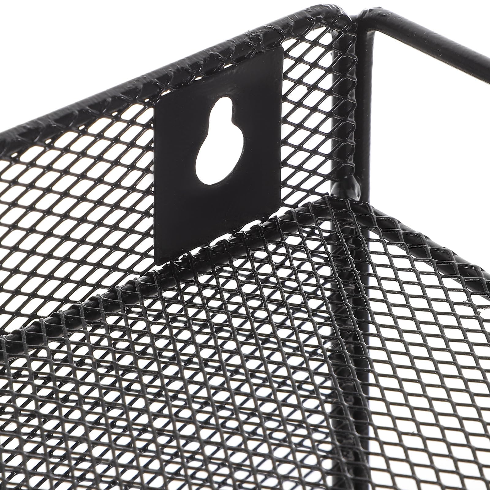 Organizador de Archivos de Pared de Hierro Negro para Oficina