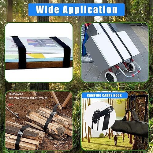 Miniatura 4 de Ganchos de garaje, paquete de 6, ganchos de almacenamiento de pared de acero resistente con revestimiento antideslizante, soporte de montaje en