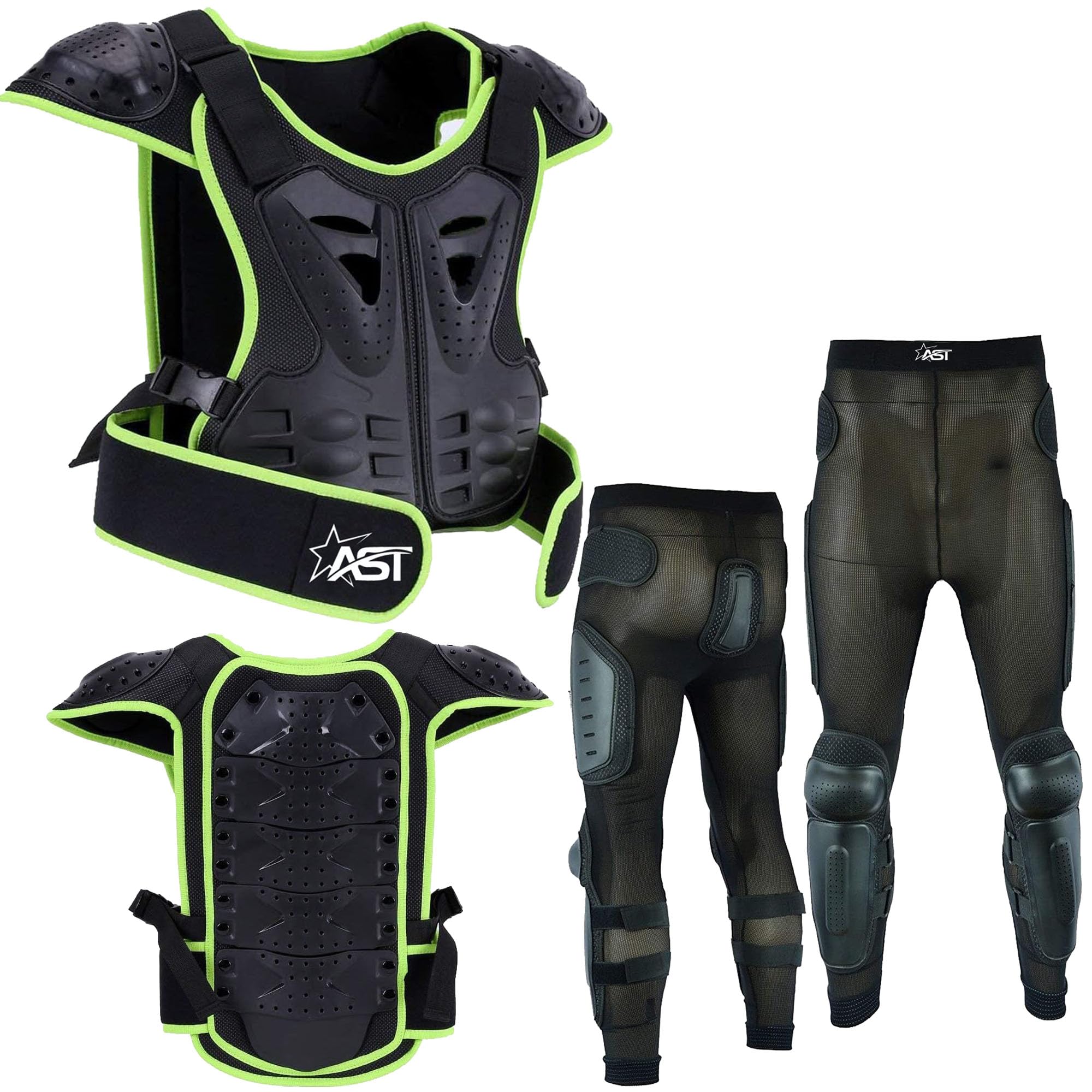 Motorcycle Armor Protective Gear Set Racing Body Chest Spine Protector Jacket Chest Back Support Protector for Motorcycles Cycling Skiing