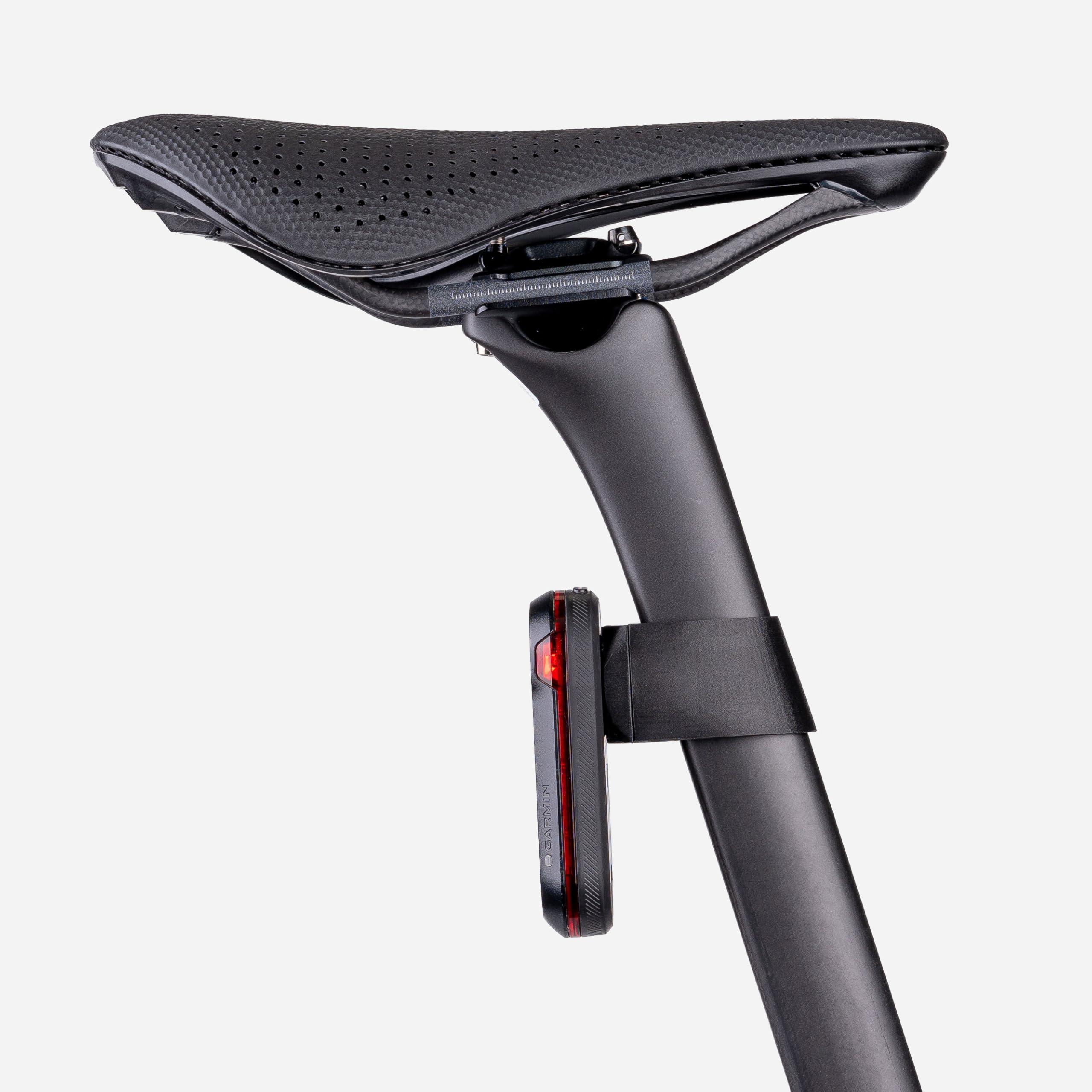 Supporto per reggisella - per localizzatore GPS - per Garmin Varia 515 Reggisella, compatibile con Specialized Tarmac SL8 Pro, Fissaggio a morsetto