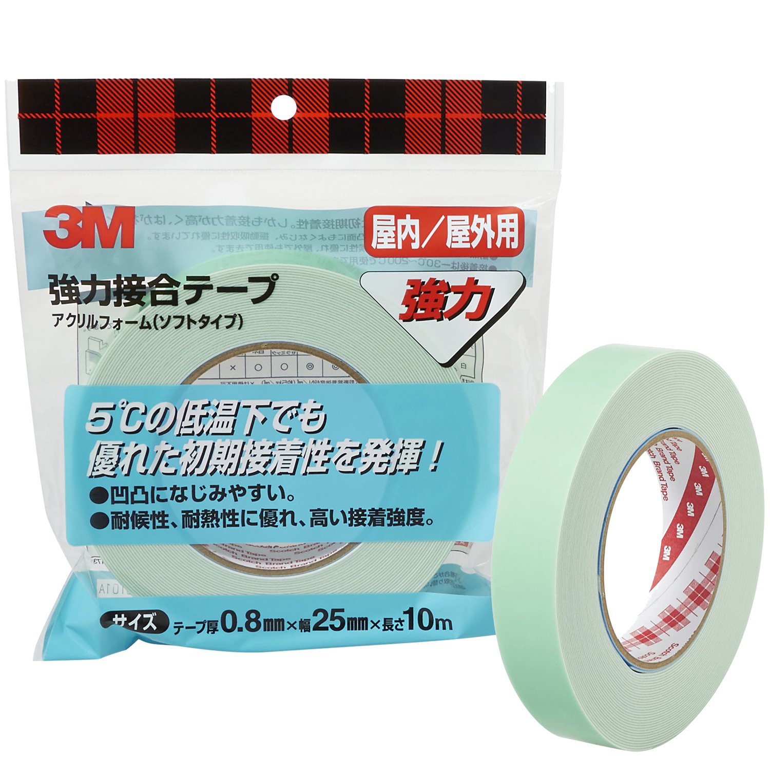 Amazon | 3M VHB 構造用接合テープ Y-4630F 25mm幅x10M Y4630F