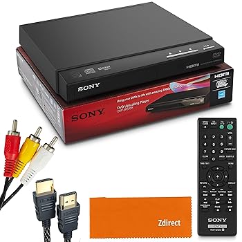 Amazon.com: Sony DVD Player for TV with Remote, Plays DVD's