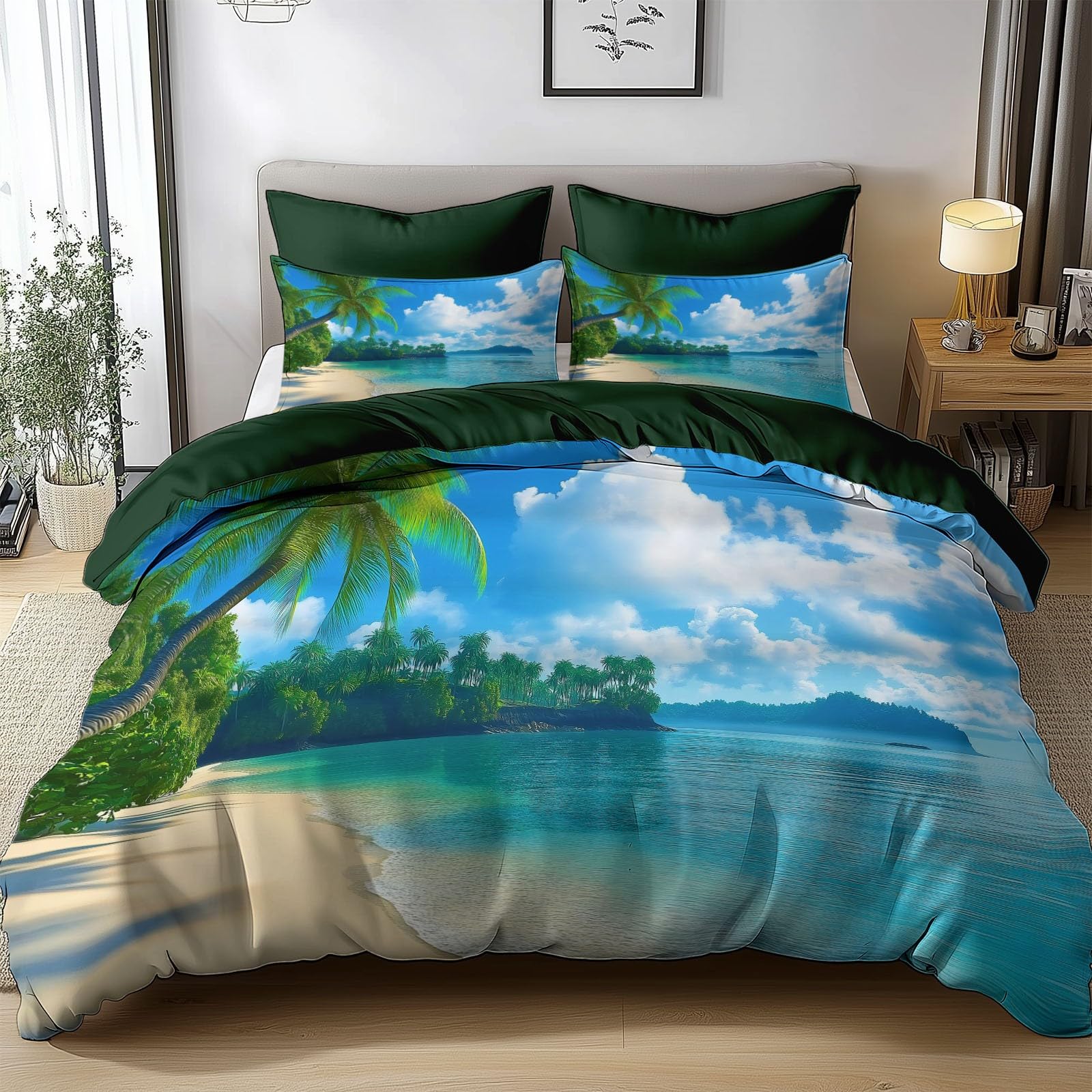 RECA HOME Beddengoed Van 100% Renforcé Katoen, 1x Dekbedovertrek 135 X 200 Cm 1x Kussensloop X 80 X 80 Cm Met Ritssluiting Damask Patroon In Grijs En Wit Made In Eu