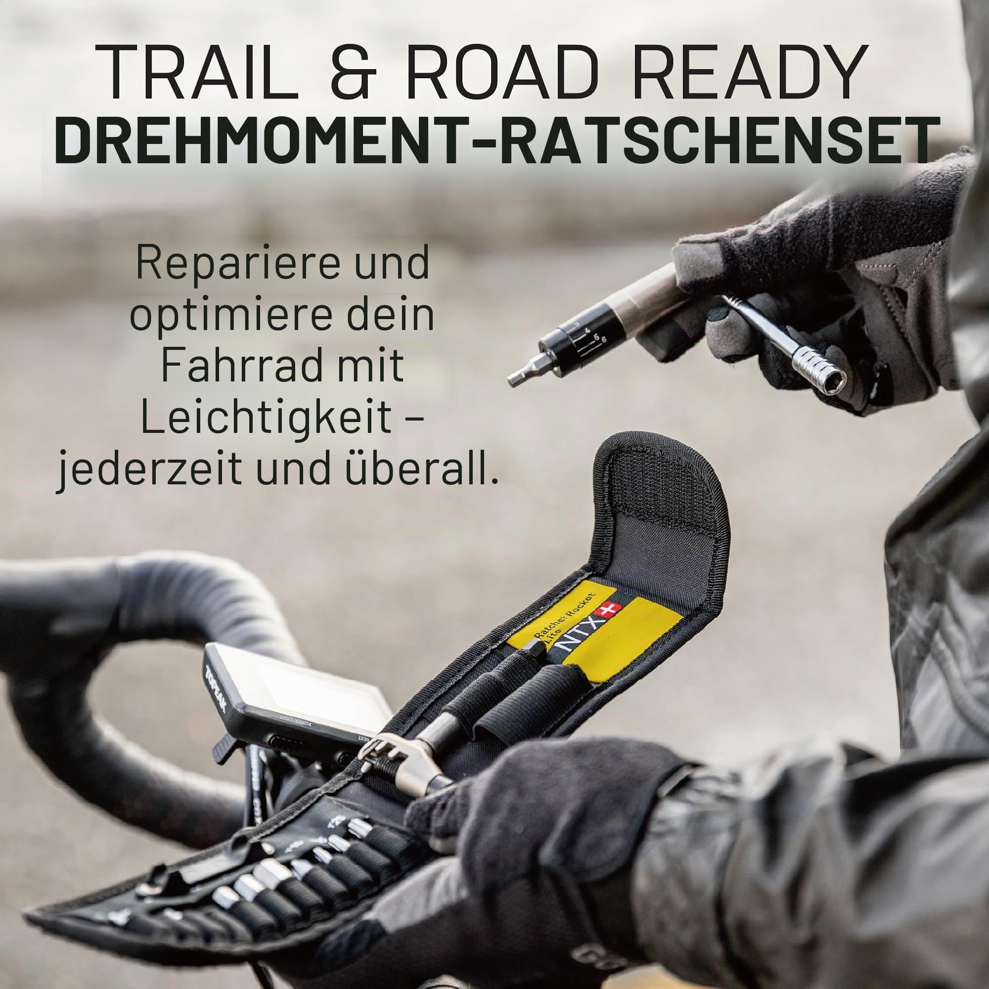 Topeak Ratchet Rocket Lite NTX + Black, One Size Open Box | Fahrrad-Handwerkzeuge