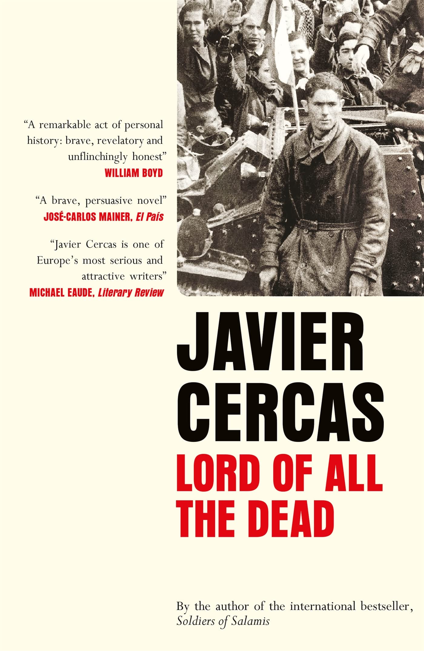 Lord of All the Dead by Javier Cercas HARDBACK 9780857058324