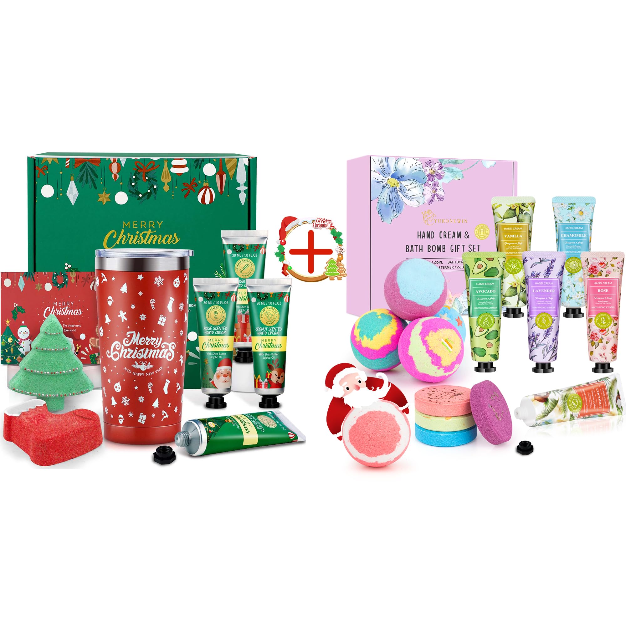 Amazon.com : Bath Bomb for Women, Ideas Relaxing Spa Basket Gift Set ...