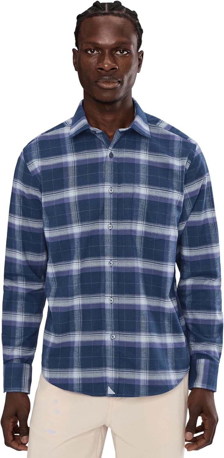 UNTUCKit, Mens, Performance Flannel Barker Shirt