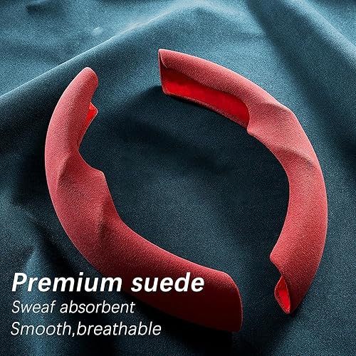 Miniatura 2 de YJMOTOR Funda decorativa para volante Tesla modelo Y, compatible con modelo 3 de gamuza, protección interior de agarre antideslizante, accesorios de