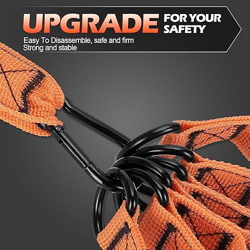 Miniatura 7 de Bandas de resistencia con asas, bandas de ejercicio resistentes de 300 libras para entrenamiento, bandas de fitness con anclaje de puerta y correas