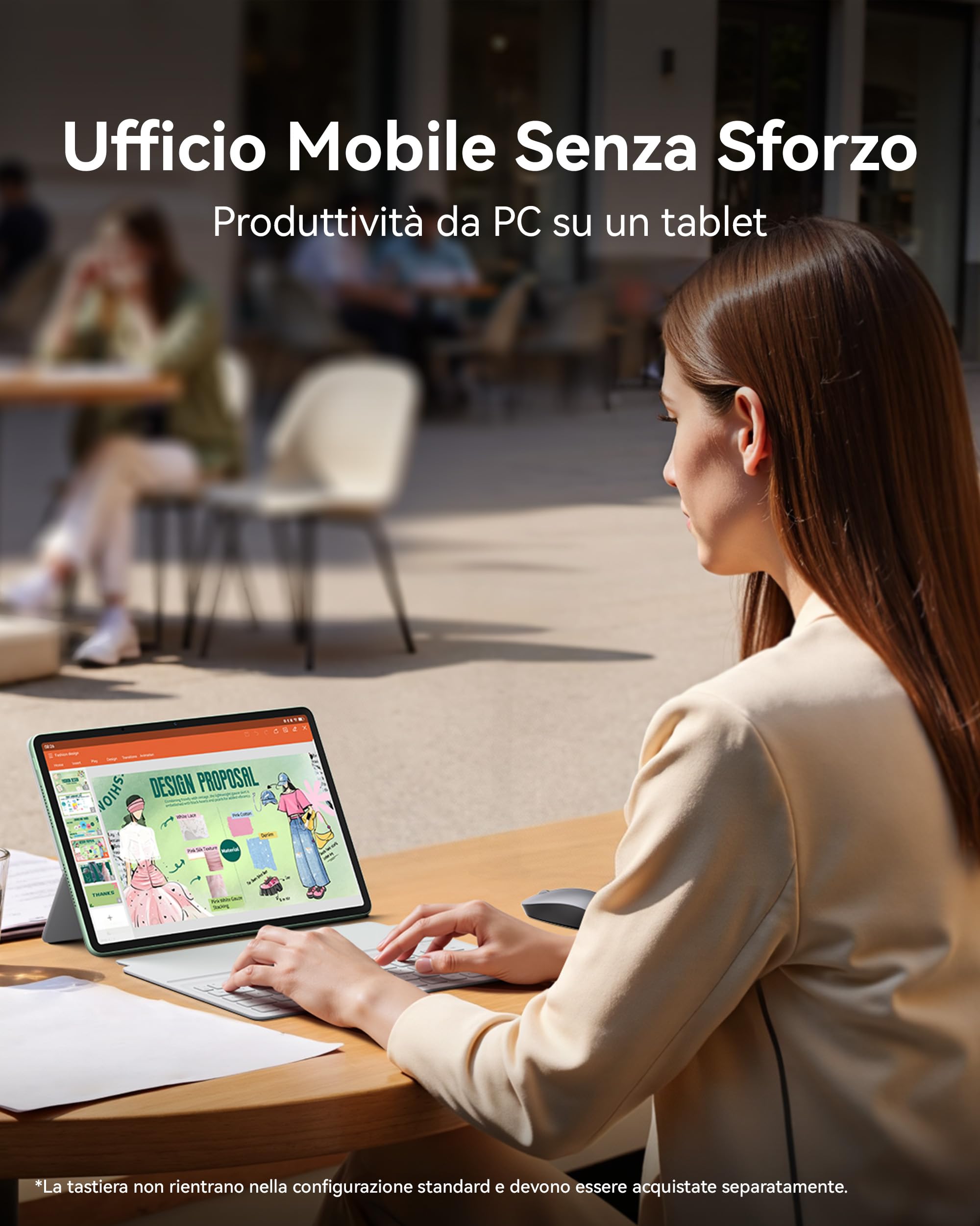HUAWEI MatePad 11.5 S 2026 Tablet con Display PaperMatte ultra-luminoso 2.8K 144Hz, 12+256GB, Batteria da 8800 mAh, SuperCharge 40W, WiFi 6+, Bluetooth 5.2, M-Pencil Pro, Garanzia di 30 mesi