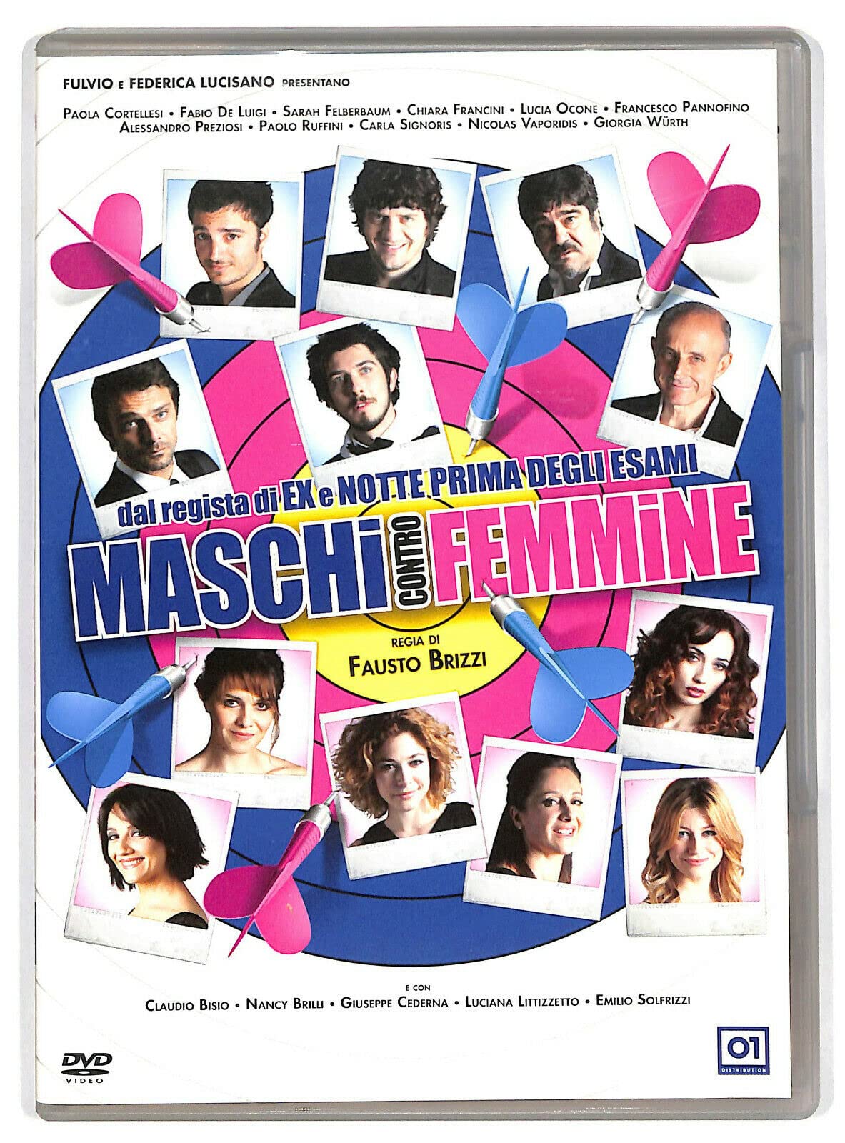 Males Against Females ( Maschi Contro Femmine ) [ NON-USA FORMAT, PAL, Reg.2 Import - Italy ] [Region Free] [DVD] Claudio Bisio; Nancy Brilli; Alessandro Preziosi; Fabio De Luigi; Luciana Littizzetto; Giuseppe Cederna; Francesco Pannofino; Emilio Solfrizzi; Nicolas Vaporidis; Giorgia Wurth and Fausto Brizzi