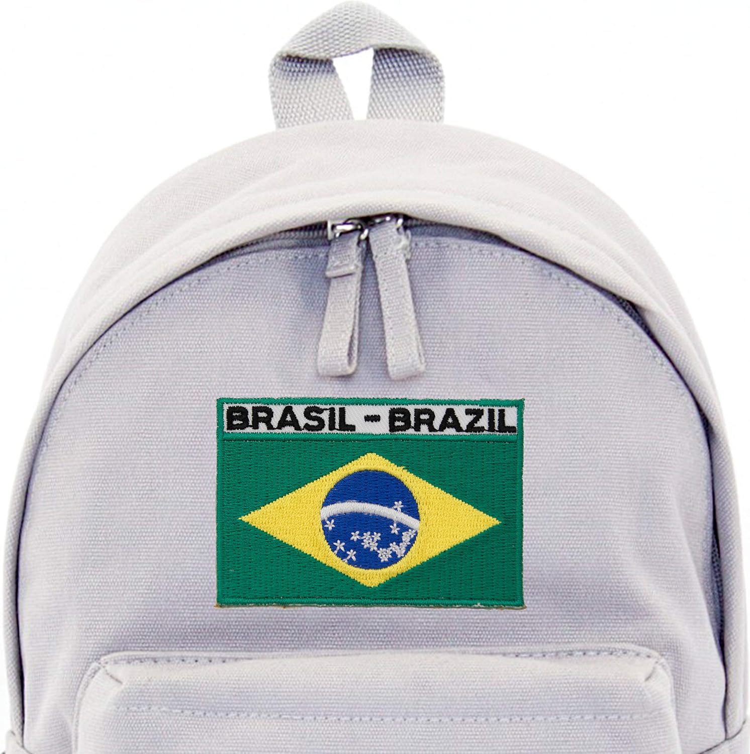 A-ONE 2 PCS Pack-Rio de Janeiro Shield Patch+Brazil Flag Emblem, Travel Souvenir, Sew on Iron on Backpacks Shirts Clothes NO.409C