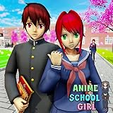 Sakura Anime School Girl: Yadenre School Life Simulation