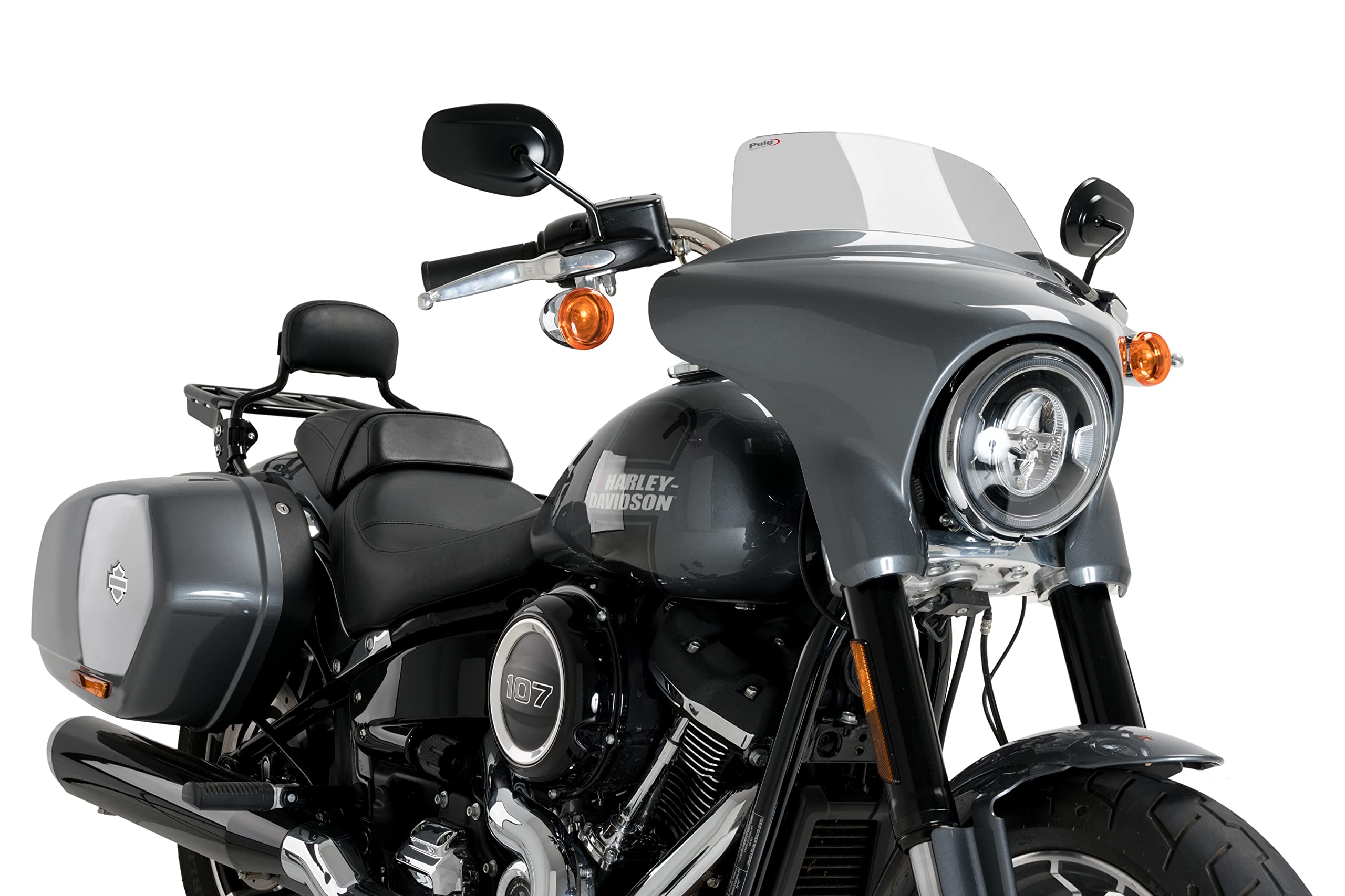 Puig 21340H High-Road Sport Screen Smoke