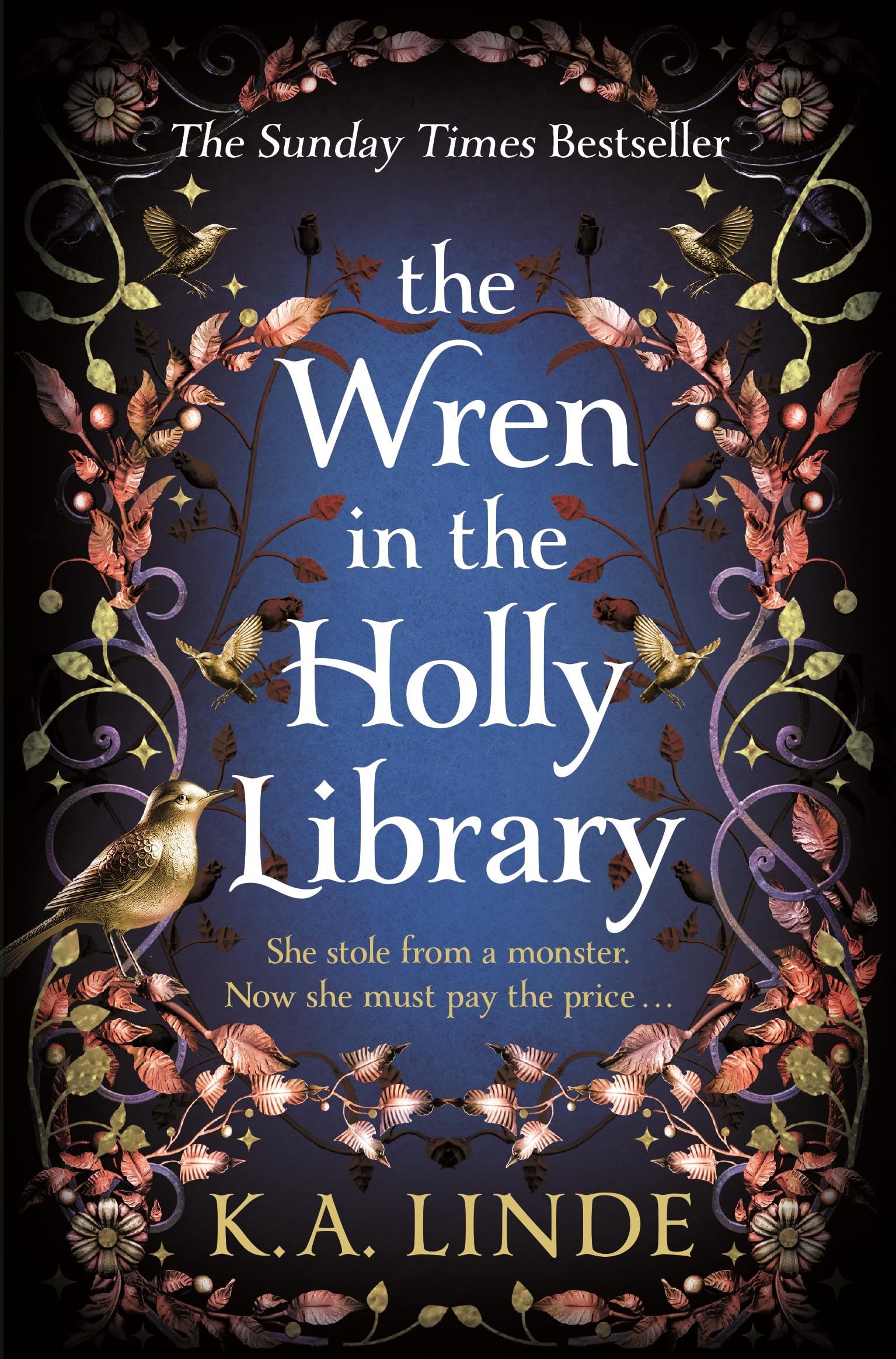 The Wren in the Holly Library: The No. 1 Sunday Times Bestseller and start of an addictive Urban Romantasy Series (The Oak & Holly Cycle, 1)