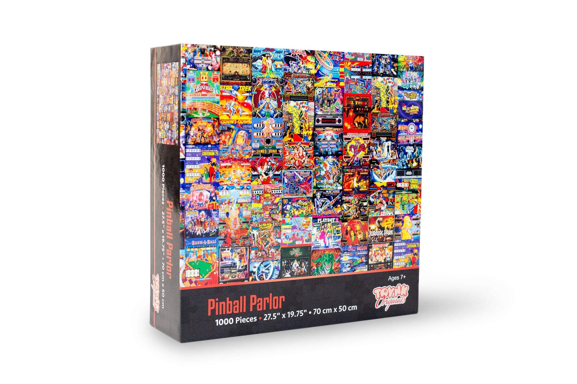 Pinball Parlor Retro Arcade Puzzle for Adults and Kids | 1000 Piece Jigsaw Puzzle Toy | Interactive Brain Teaser for Family Game Night | 28 x 20 Inches - Image 2