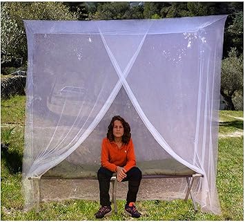 Divayanshi Luxury Mosquito Net for Bed Canopy, Large Tent Double to Queen, Camping Screen House