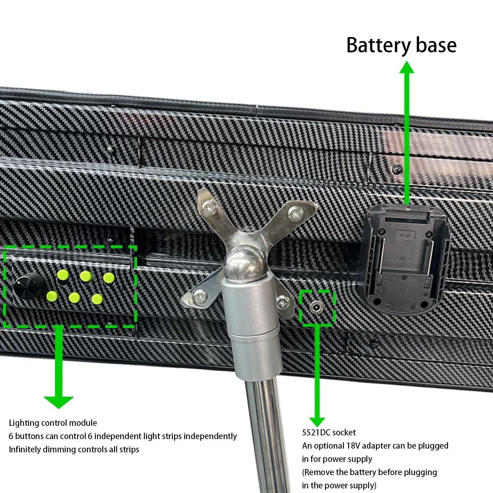 39 * 10in/100 * 25 cm PDR Lampe Große Auto -dentt -lampenlampe Reparatur Leuchte Leuchten Leuchten Line Line Platte