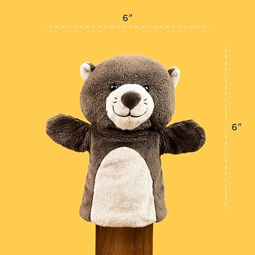 Miniatura 5 de SimpliCute Marioneta de mano de peluche con brazos móviles marionetas de mano para niños de todas las edades