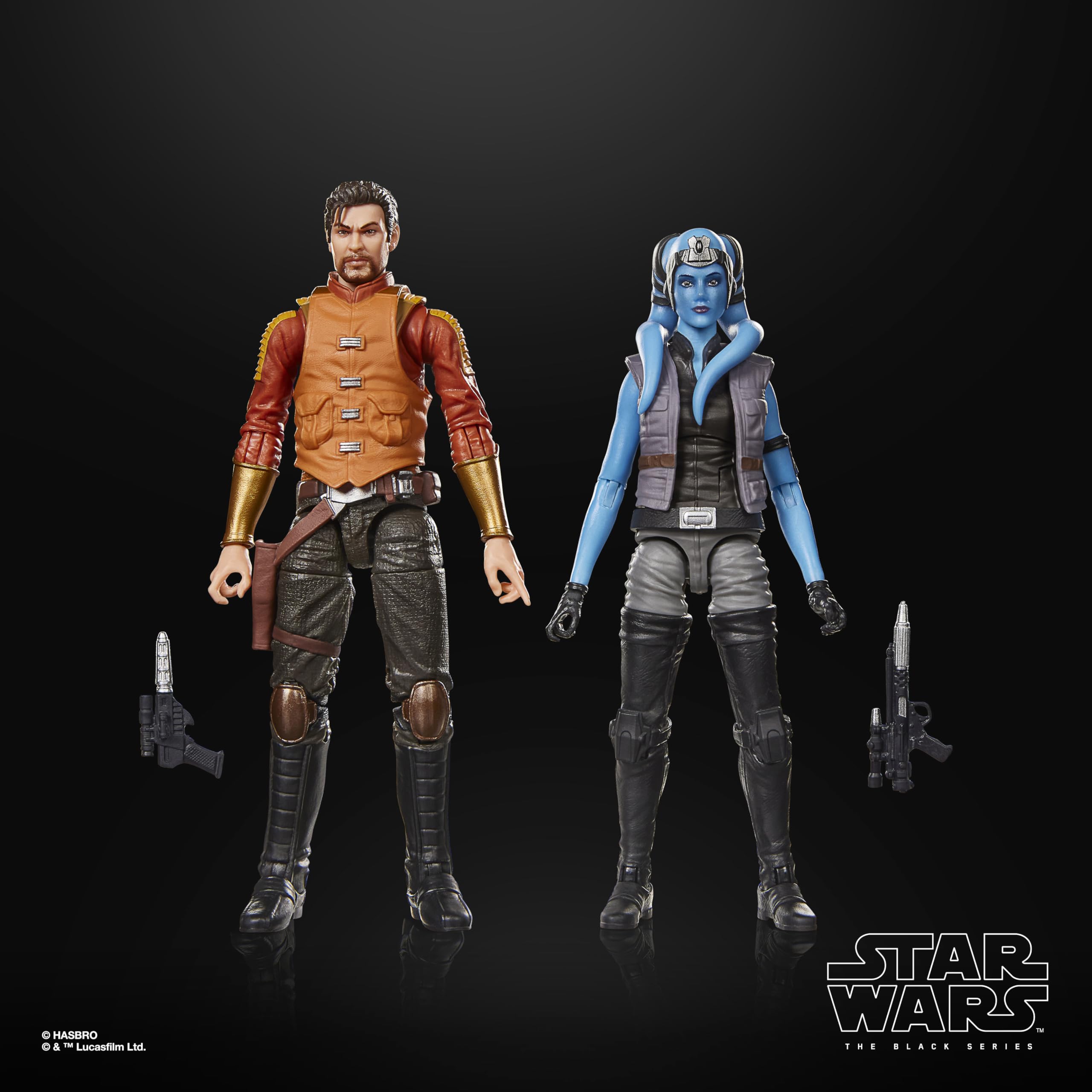 Star Wars The Black Series, Mission Vao y Carth Onasi, Knights of The Old Republic, Pack Doble de Figuras Premium coleccionables de 15 cm