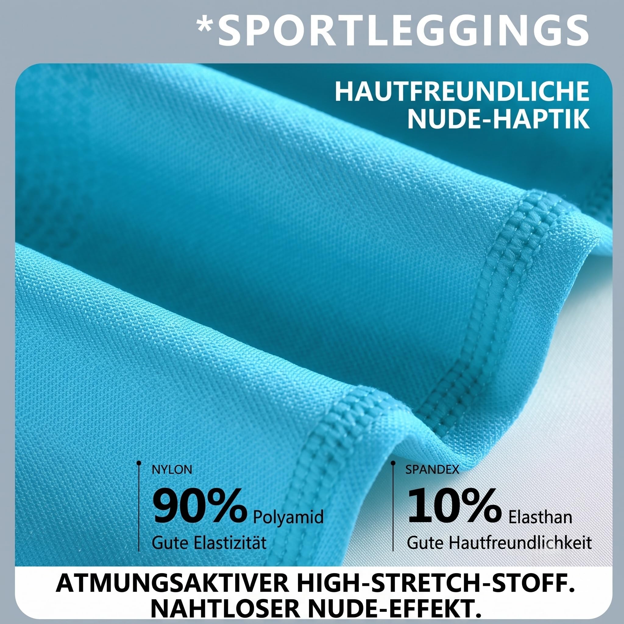 Homiva 3D Anti-Cellulite Kompressionsleggings, Packung mit 4, S M L