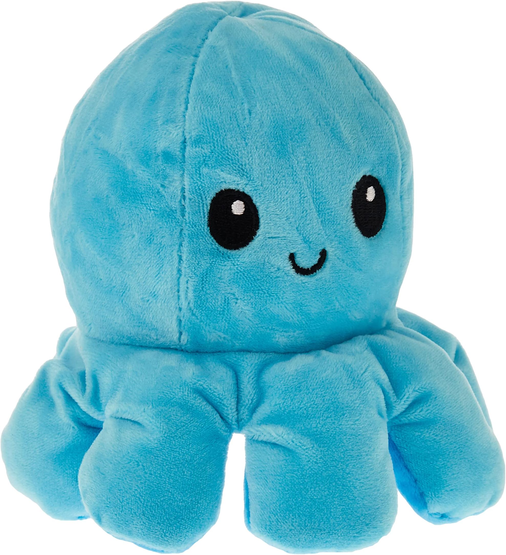 Mumoo Bear Double-Sided Flip Octopus Doll Soft Reversible Octopus Stuffed Animals Doll Cute Octopus Plush Toys (Dark Blue-Light Blue)
