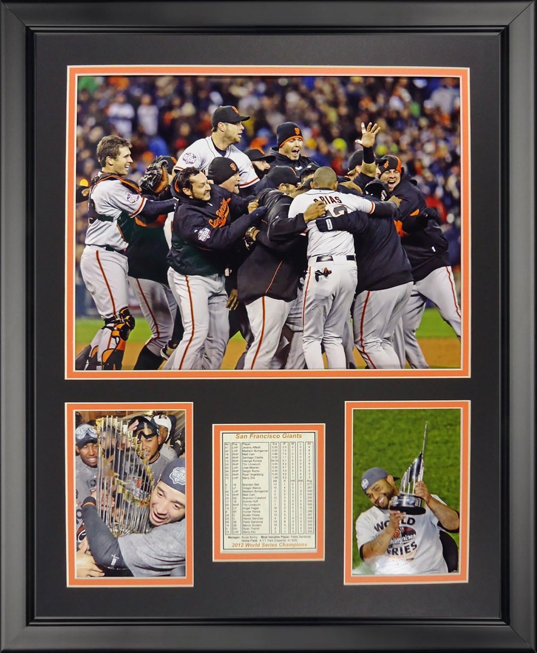 Legends Never Die 2012 San Francisco Giants World Series Champions - Celebration 16" x 20", 16" x 20"