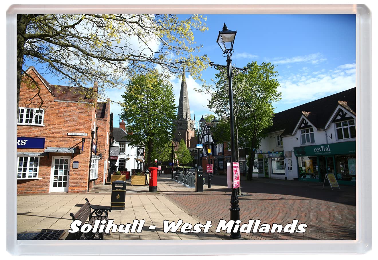 Baked Bean Store Solihull - West Midlands - 96 x 67mm Jumbo Fridge Magnet/Magnets BBSFHM2