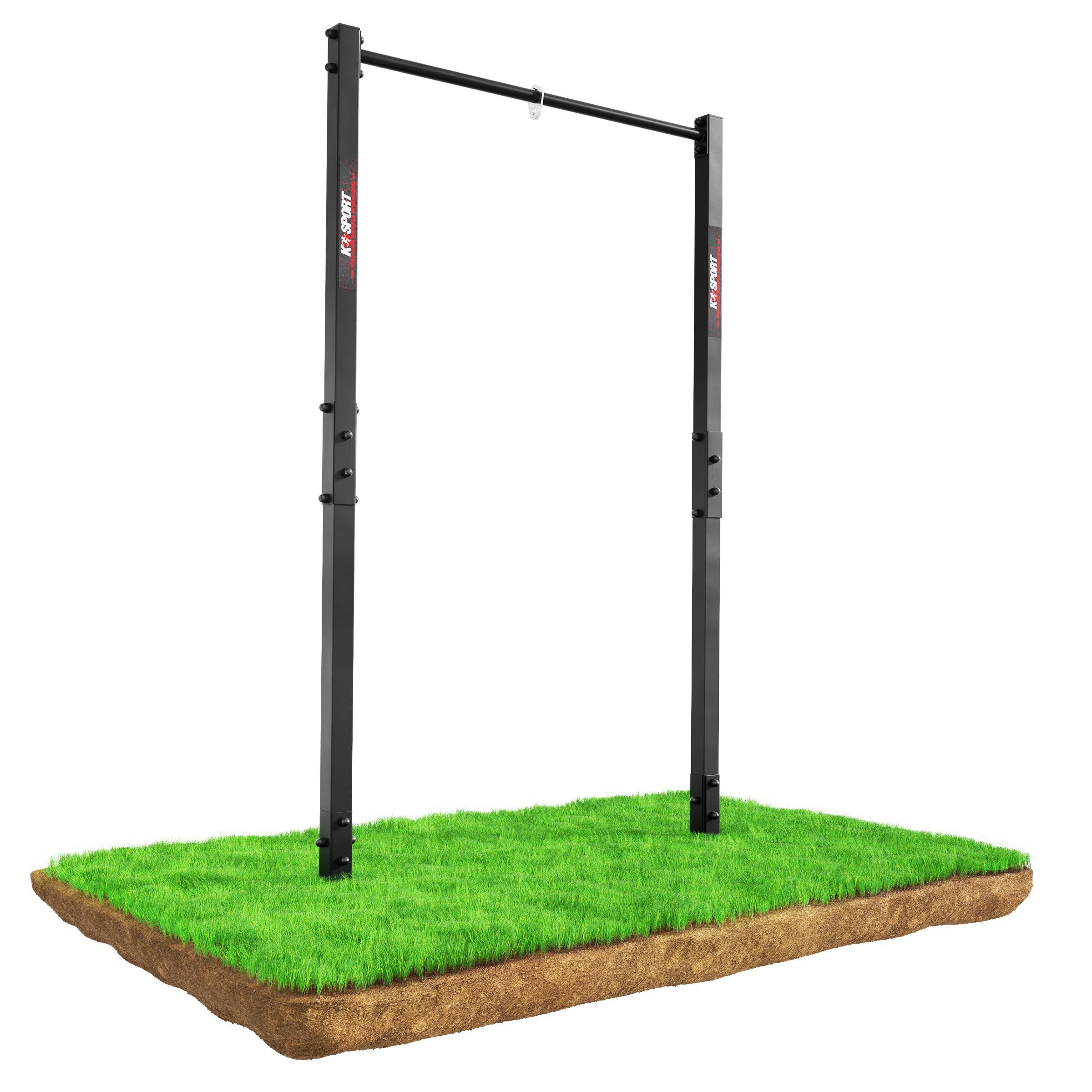 K-Sport Outdoor Klimmzugstange – wetterfeste Station mit 150 kg Tragfähigkeit, inkl. E-Book