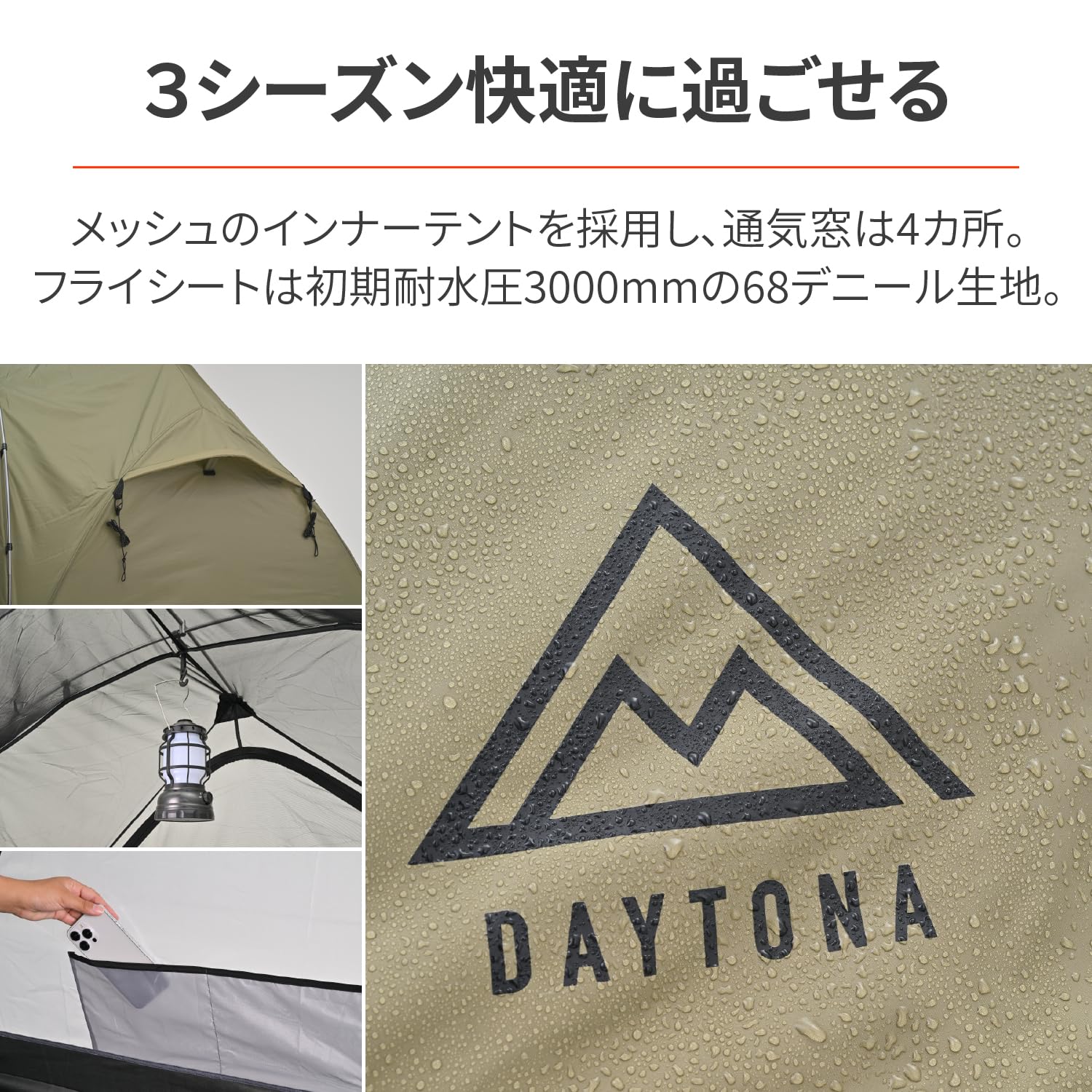 Amazon.co.jp: Daytona NeGla 39567 Motorcycle Tent, For 1 Person