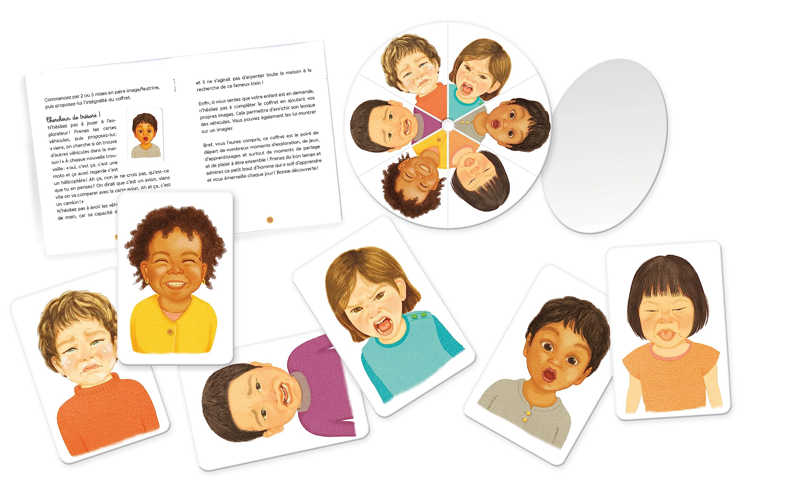 Les émotions - Coffret tout petit Montessori - Dès 15 mois