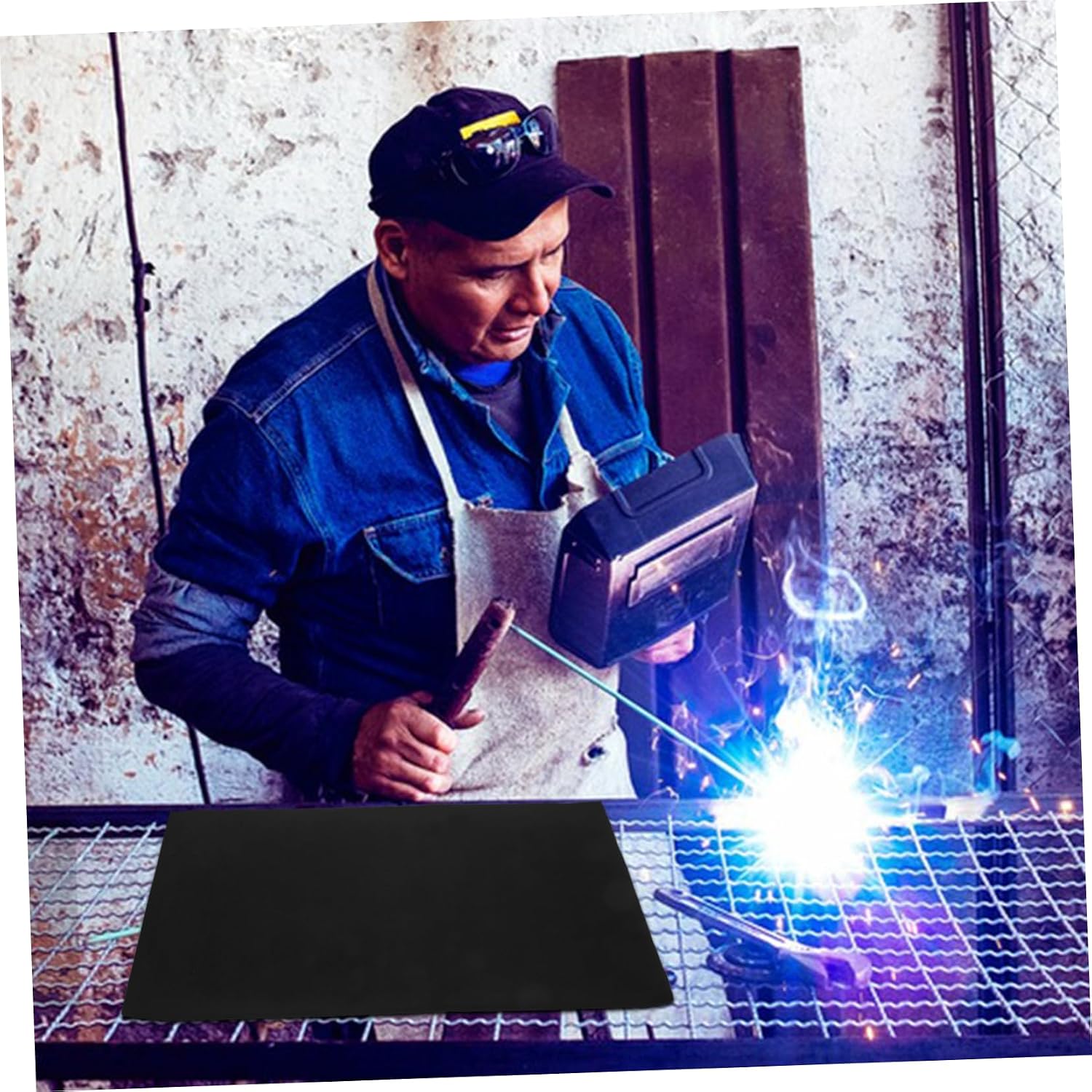 Luxshiny Welding Blanket Fireproof Thick Insulation Blanket for Outdoor Use for Camping Soldering