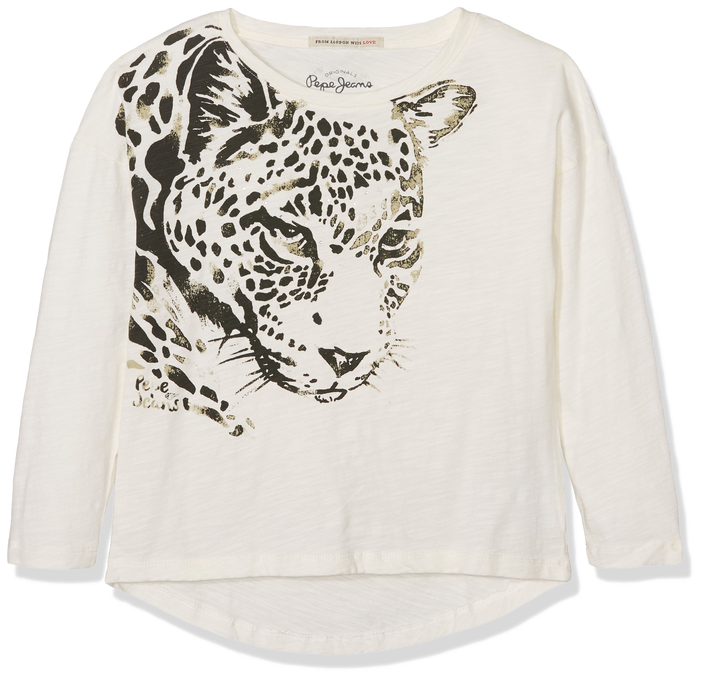 T-shirt à manches longues fille Pepe Jeans Christy fini les hauts usés