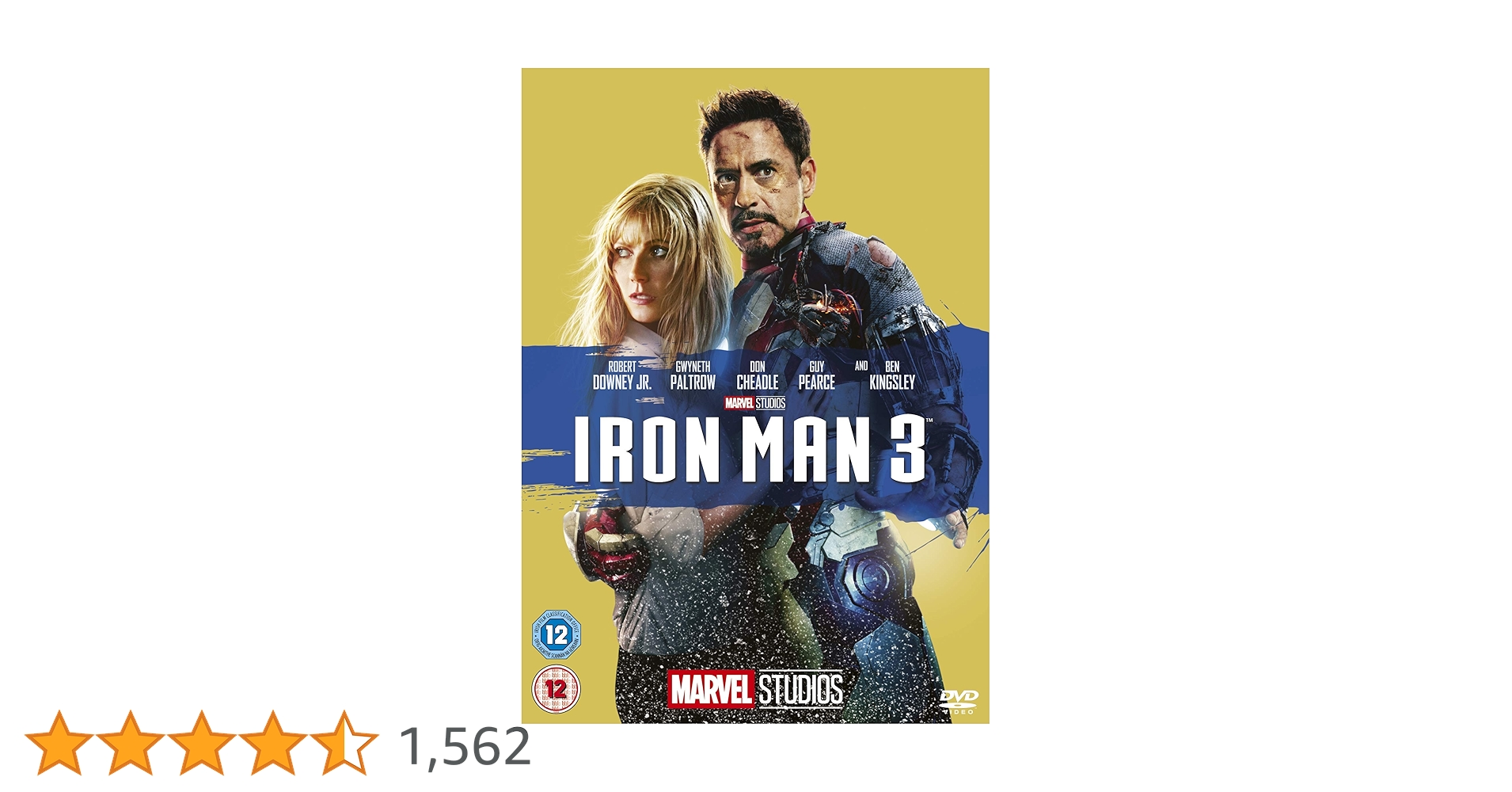 Marvel Studio's Iron Man 3 [DVD]: Amazon.co.uk: Robert