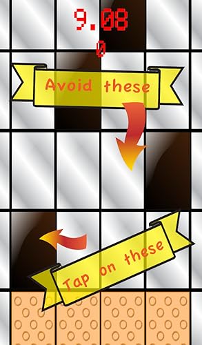 Do not Poo on the White Tiles