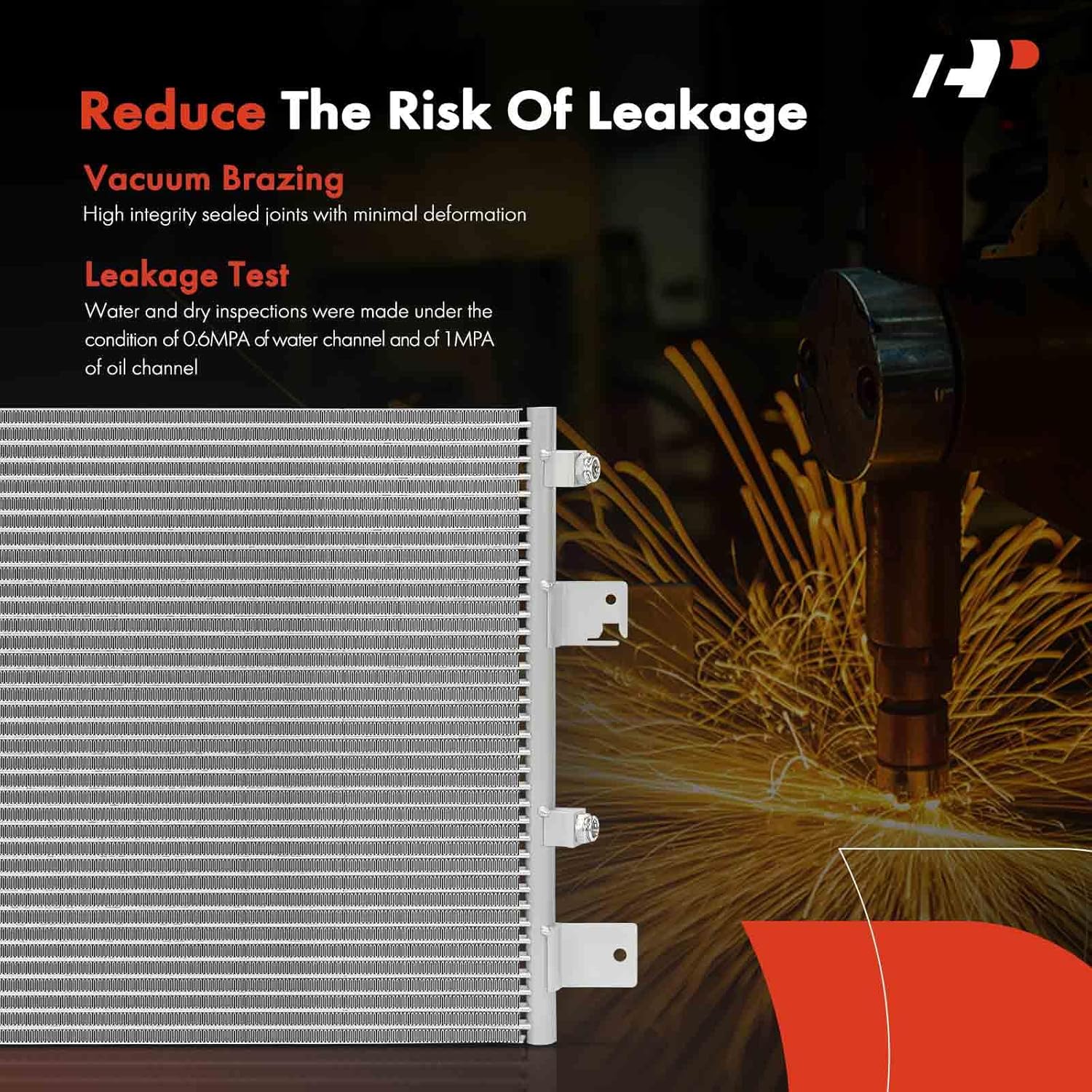 A-Premium Transmission Oil Cooler Compatible with Jeep Compass 2011-2017, Patriot 2007-2017, 2.0L 2.4L