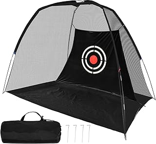 Golf Net,Golf Practice Hitting Net,10X7X6FT Golf Training Net,Heavy Duty Golf Sports Net,Golf Hitting Training Aids Nets