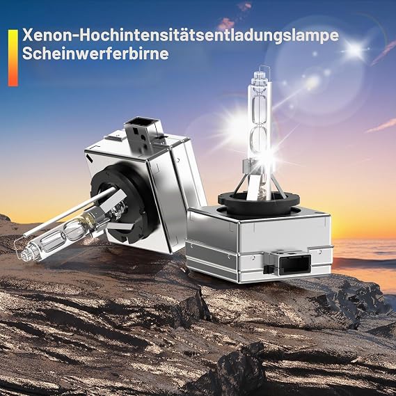 D1S Xenon Bulb 8000K 2pcs for Matching HID Headlight