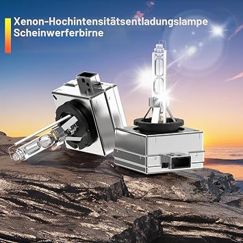 D1S Xenon Bulb 8000K 2pcs for Matching HID Headlight