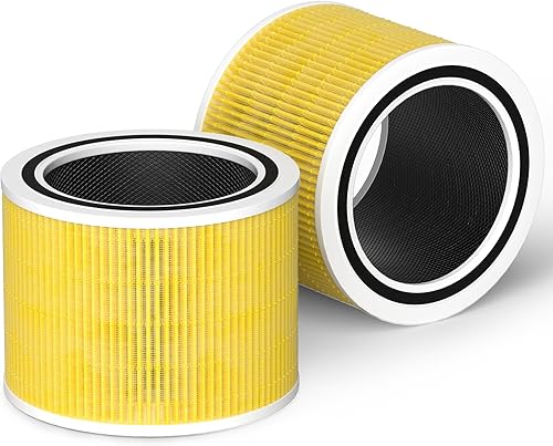 Miniatura 8 de Core 200S - Filtro de repuesto compatible con purificador de aire LEVOIT Core 200S-P, filtro de 3 etapas, grado H13, repuesto # Core 200S-RF,