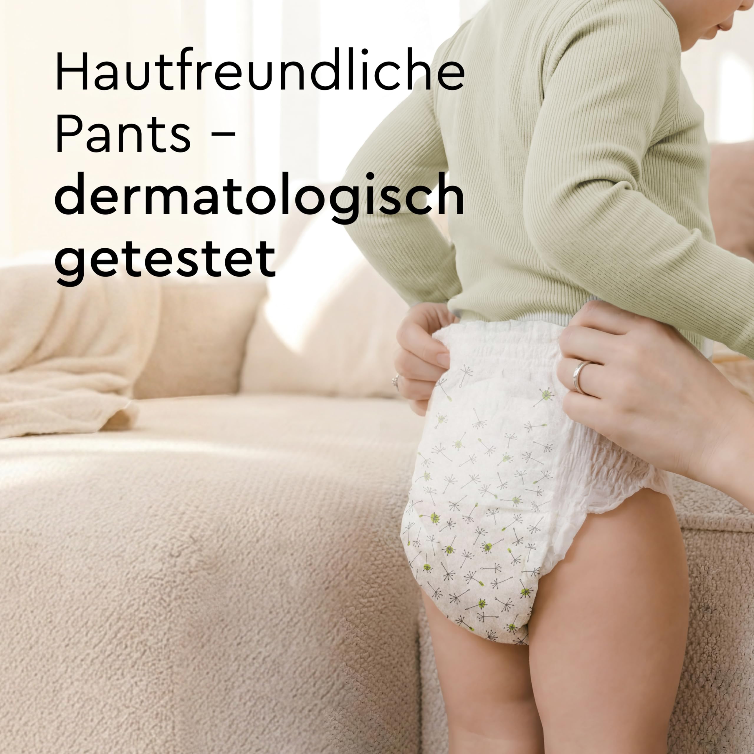 LILLYDOO Baby Windeln Pants Größe 5 (11+ kg) Monatsbox 132 Höschenwindeln Auslaufschutz Hautfreundlich Weich Ohne Lotionen